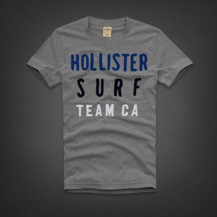 Tee shirt Hollister Gris Homme